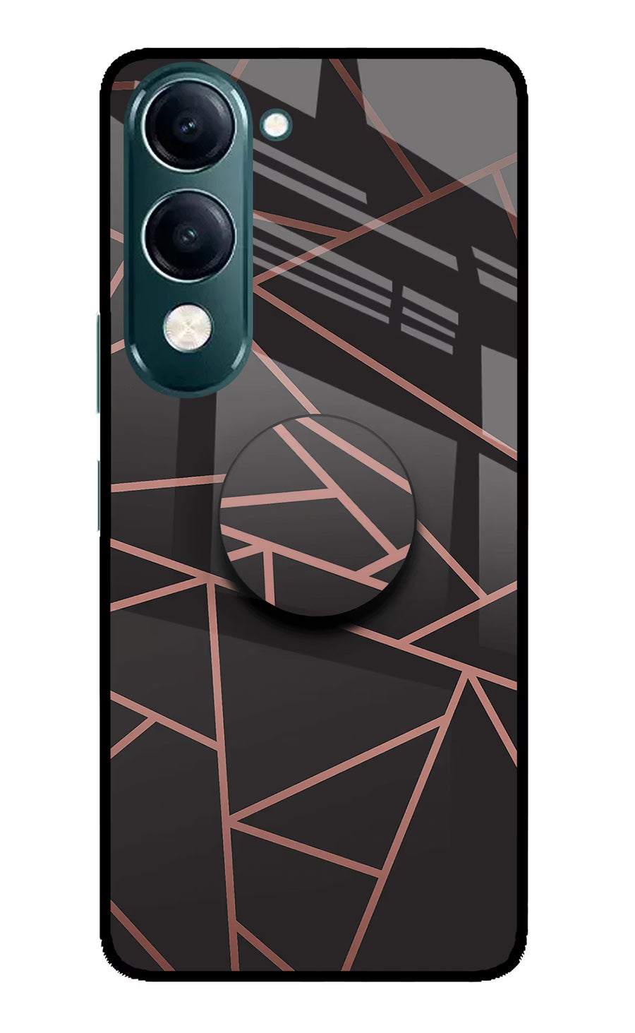 Geometric Pattern iQOO Z10 Lite 5G Pop Case, Glass case