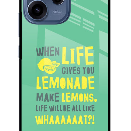 Quote Oppo Reno15c 5G Glass Case Back Cover by Casekaro