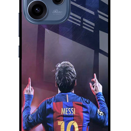 Messi Oppo Reno15c 5G Glass Case Back Cover by Casekaro