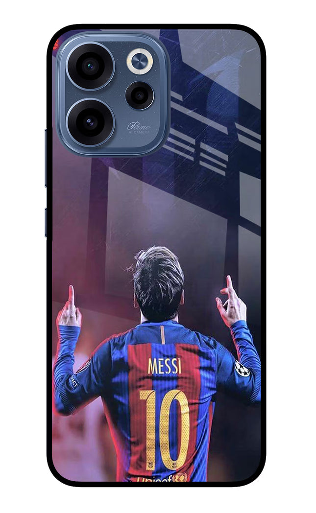 Messi Oppo Reno15c 5G Glass Case Back Cover by Casekaro