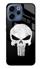 Punisher Skull Oppo Reno15c 5G Glass Case Back Cover by Casekaro