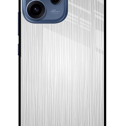 Wooden Grey Texture Oppo Reno15c 5G Glass Case Back Cover by Casekaro