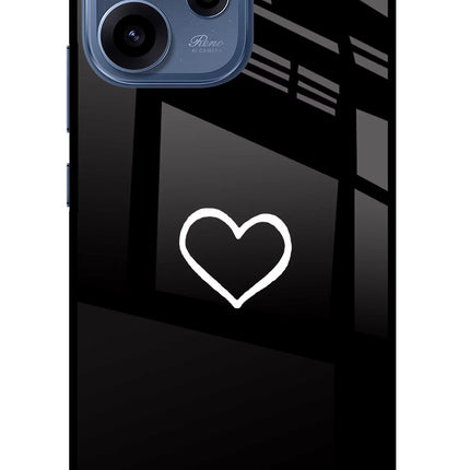 Heart Oppo Reno15c 5G Glass Case Back Cover by Casekaro