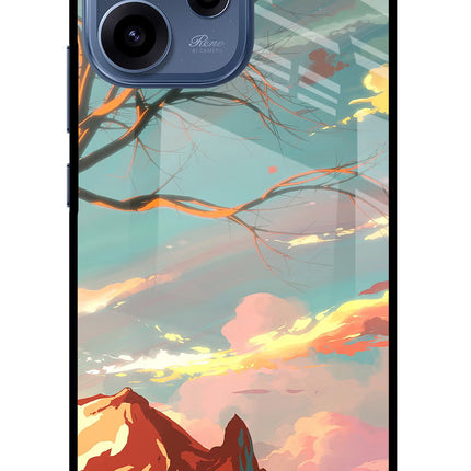 Scenery Oppo Reno15c 5G Glass Case Back Cover by Casekaro