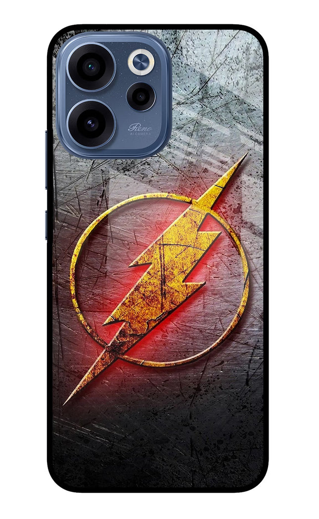 Flash Oppo Reno15c 5G Glass Case Back Cover by Casekaro