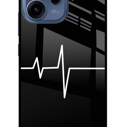Heart Beats Oppo Reno15c 5G Glass Case Back Cover by Casekaro
