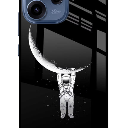 Moon Space Oppo Reno15c 5G Glass Case Back Cover by Casekaro