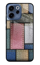 Multicolor Jeans Oppo Reno15c 5G Glass Case Back Cover by Casekaro