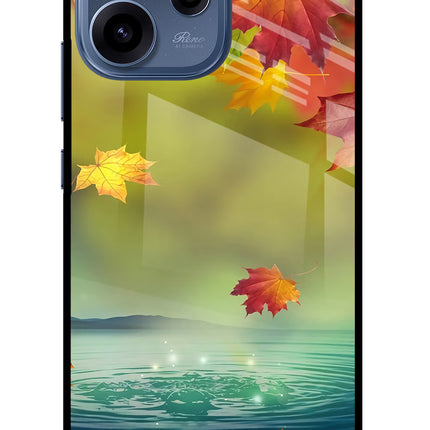 Flowers Oppo Reno15c 5G Glass Case Back Cover by Casekaro