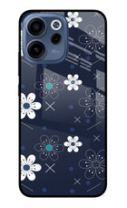 Flowers Oppo Reno15c 5G Glass Case Back Cover by Casekaro