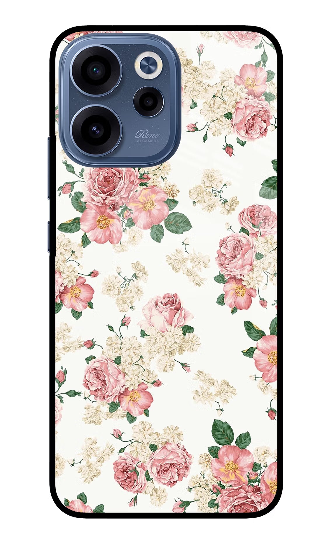 Flowers Oppo Reno15c 5G Glass Case