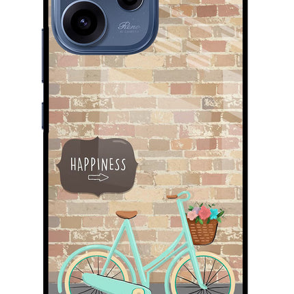 Happiness Artwork Oppo Reno15c 5G Glass Case Back Cover by Casekaro