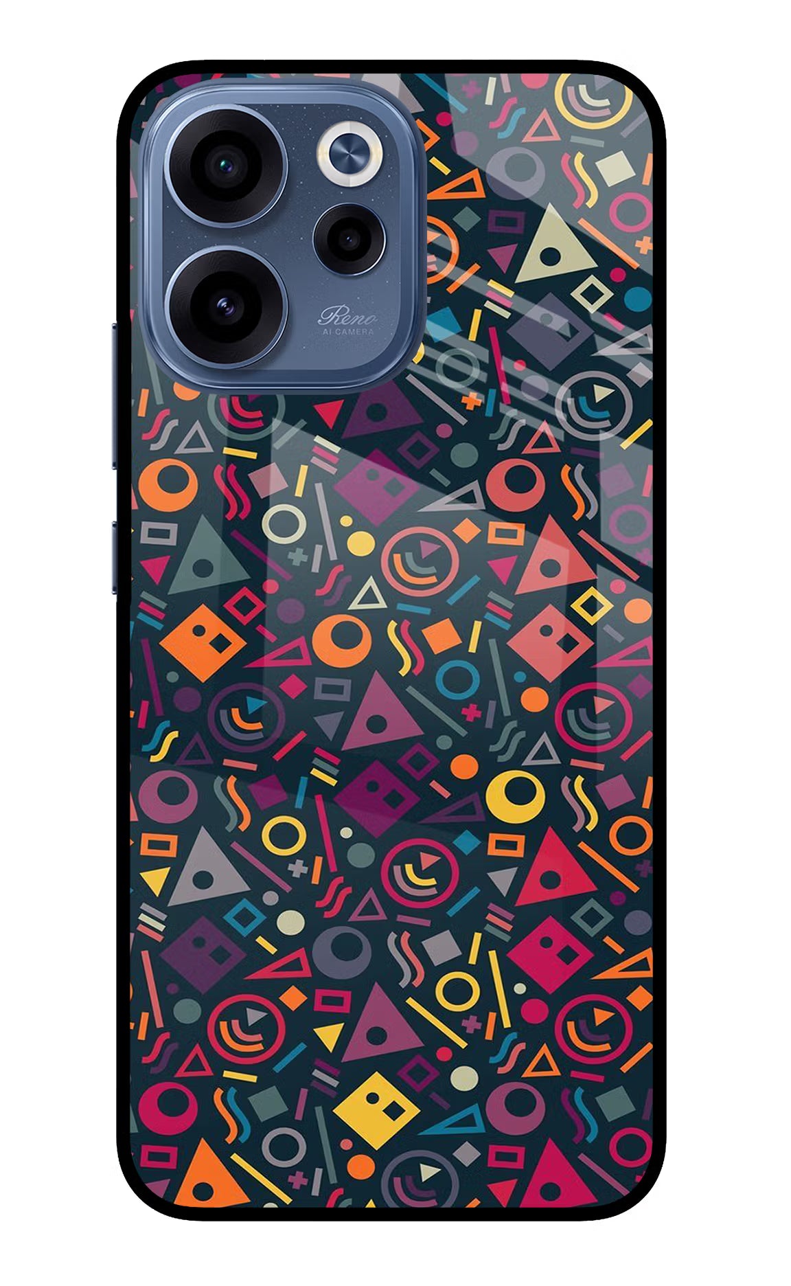 Geometric Abstract Oppo Reno15c 5G Glass Case