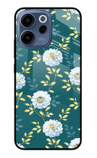 Flowers Oppo Reno15c 5G Glass Case Back Cover by Casekaro