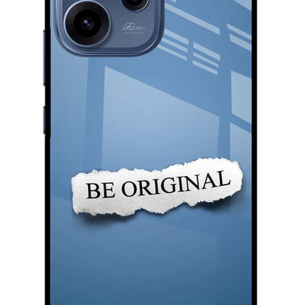 Be Original Oppo Reno15c 5G Glass Case Back Cover by Casekaro