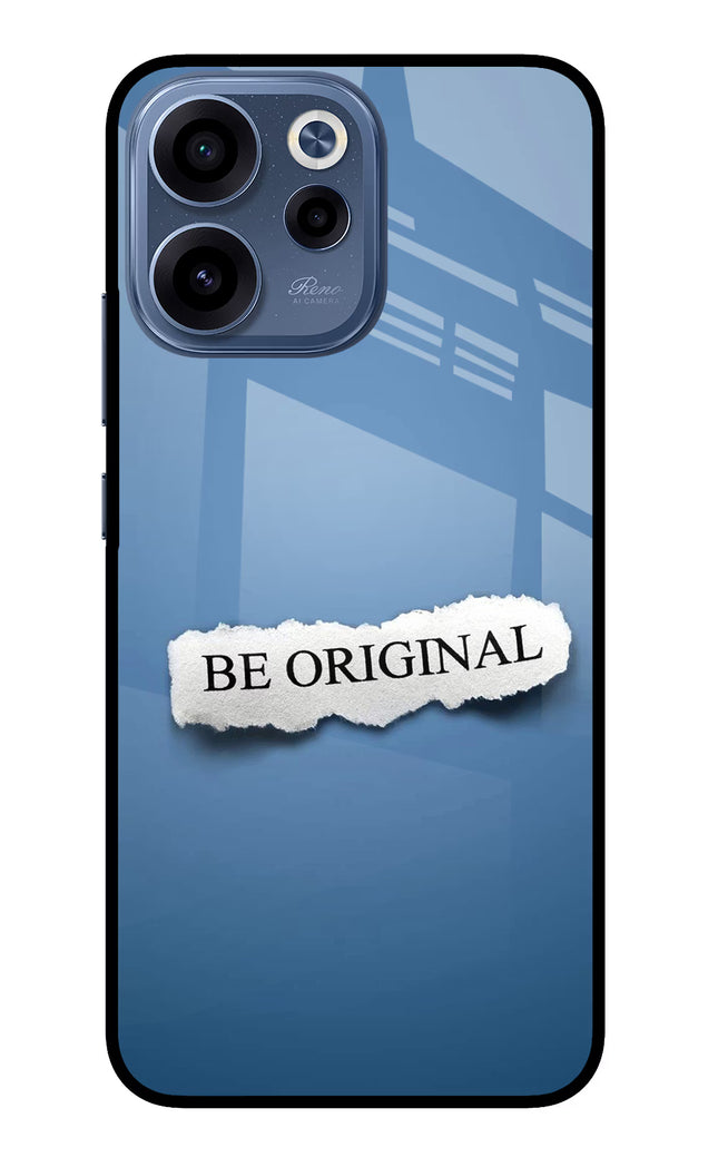 Be Original Oppo Reno15c 5G Glass Case Back Cover by Casekaro
