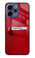 Do Shit You Love Oppo Reno15c 5G Glass Case Back Cover by Casekaro