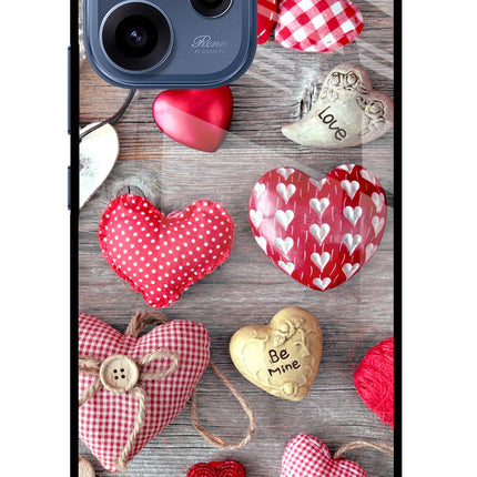 Love Wallpaper Oppo Reno15c 5G Glass Case Back Cover by Casekaro