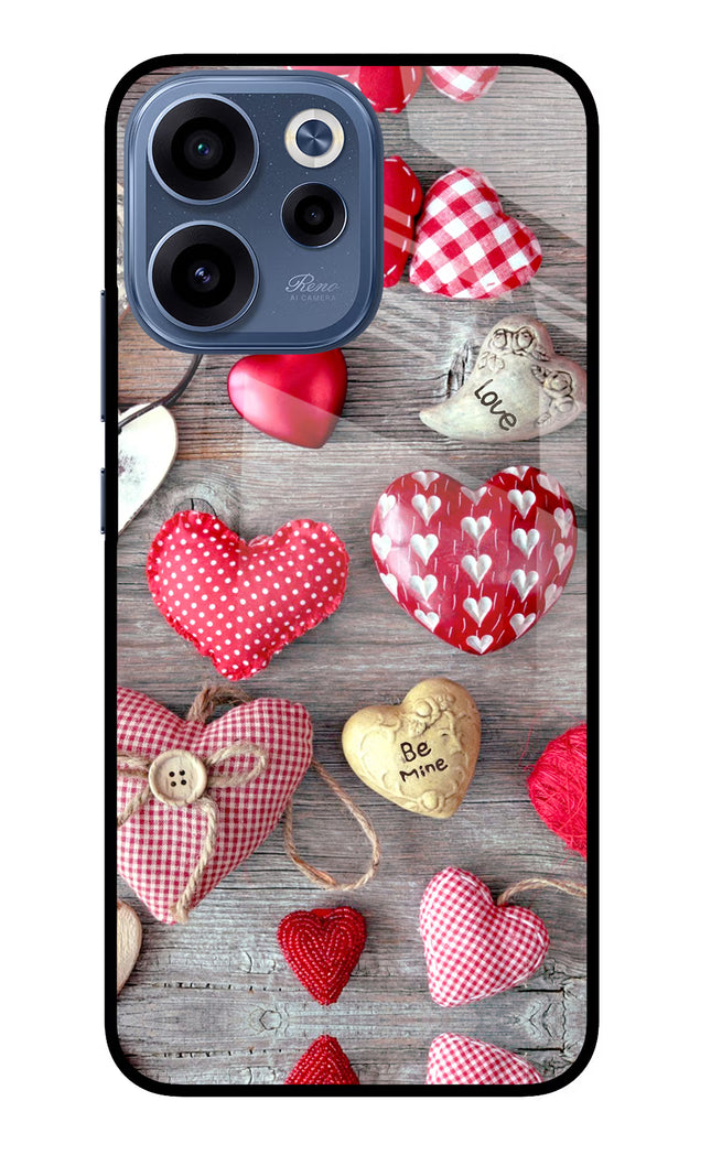 Love Wallpaper Oppo Reno15c 5G Glass Case Back Cover by Casekaro