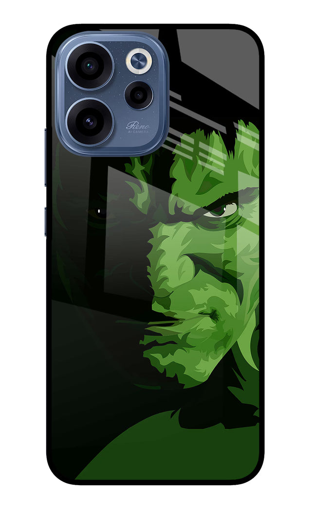 HULK Oppo Reno15c 5G Glass Case Back Cover by Casekaro