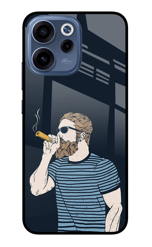 Smoking Oppo Reno15c 5G Glass Case