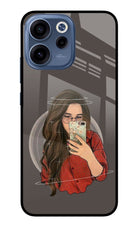 Selfie Queen Oppo Reno15c 5G Glass Case Back Cover by Casekaro