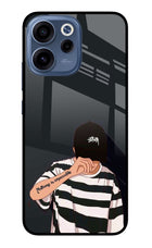 Aesthetic Boy Oppo Reno15c 5G Glass Case Back Cover by Casekaro