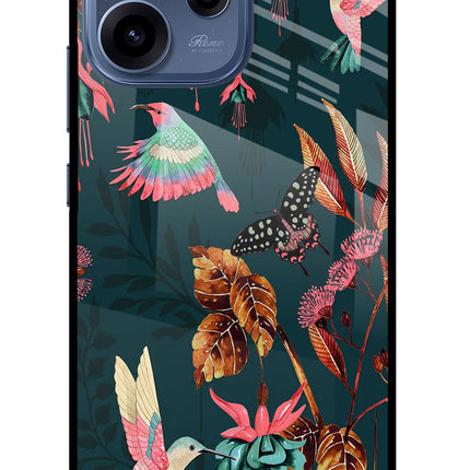 Birds Oppo Reno15c 5G Glass Case Back Cover by Casekaro