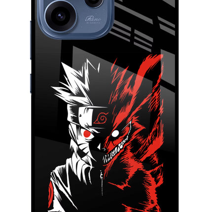 Naruto Two Face Oppo Reno15c 5G Glass Case Back Cover by Casekaro