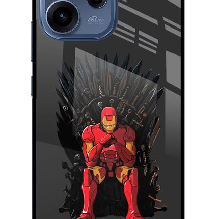 Ironman Throne Oppo Reno15c 5G Glass Case Back Cover by Casekaro