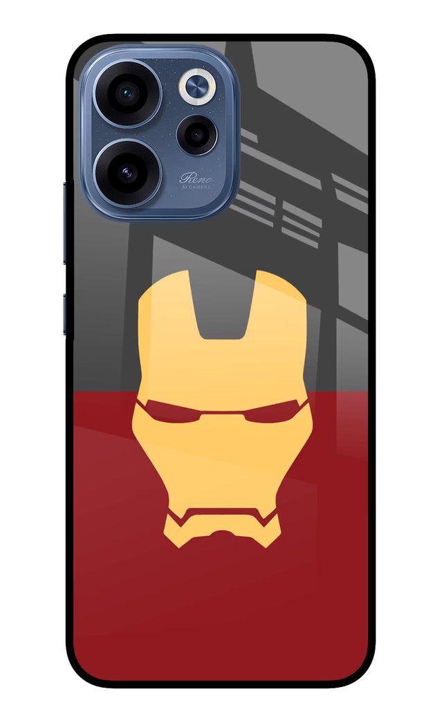 Ironman Oppo Reno15c 5G Glass Case Back Cover by Casekaro