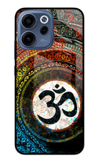 Om Cultural Oppo Reno15c 5G Glass Case Back Cover by Casekaro