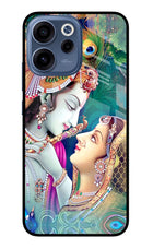 Lord Radha Krishna Oppo Reno15c 5G Glass Case Back Cover by Casekaro