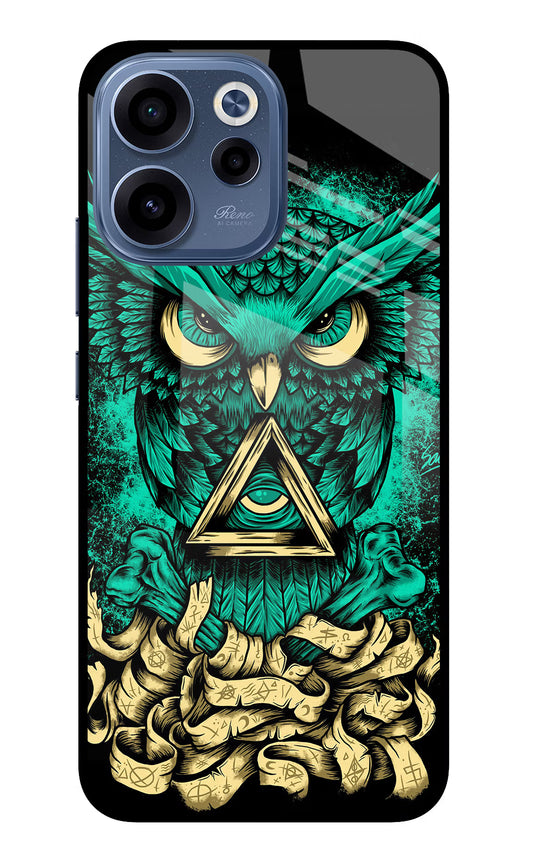 Green Owl Oppo Reno15c 5G Glass Case