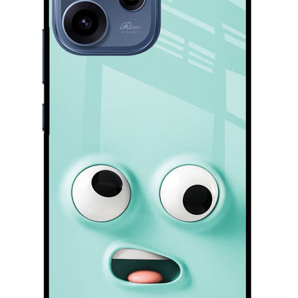 Funny Cartoon Oppo Reno15c 5G Glass Case Back Cover by Casekaro