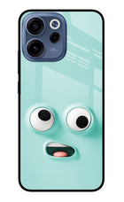 Funny Cartoon Oppo Reno15c 5G Glass Case Back Cover by Casekaro