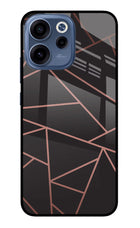 Geometric Pattern Oppo Reno15c 5G Glass Case Back Cover by Casekaro