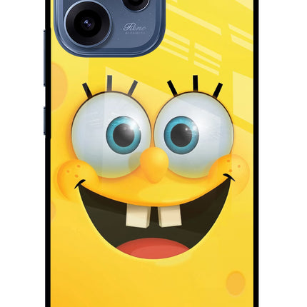 Sponge 1 Oppo Reno15c 5G Glass Case Back Cover by Casekaro