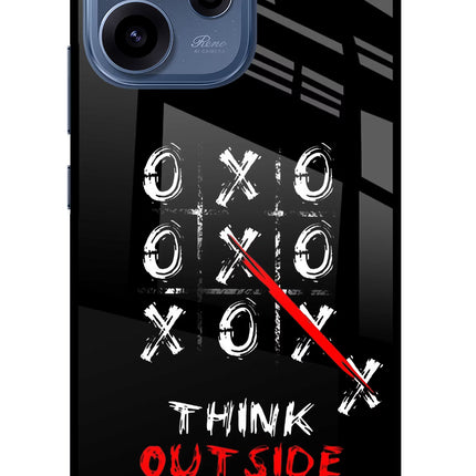 Think out of the BOX Oppo Reno15c 5G Glass Case Back Cover by Casekaro
