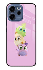 Cute Little Birds Oppo Reno15c 5G Glass Case Back Cover by Casekaro
