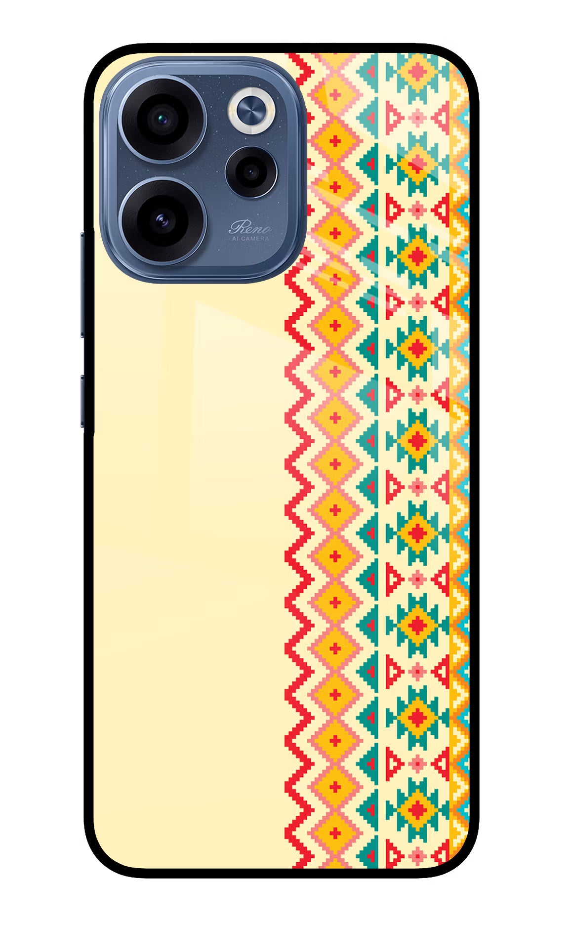 Ethnic Seamless Oppo Reno15c 5G Glass Case
