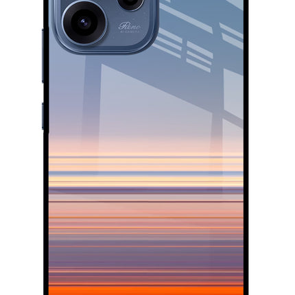 Morning Colors Oppo Reno15c 5G Glass Case Back Cover by Casekaro