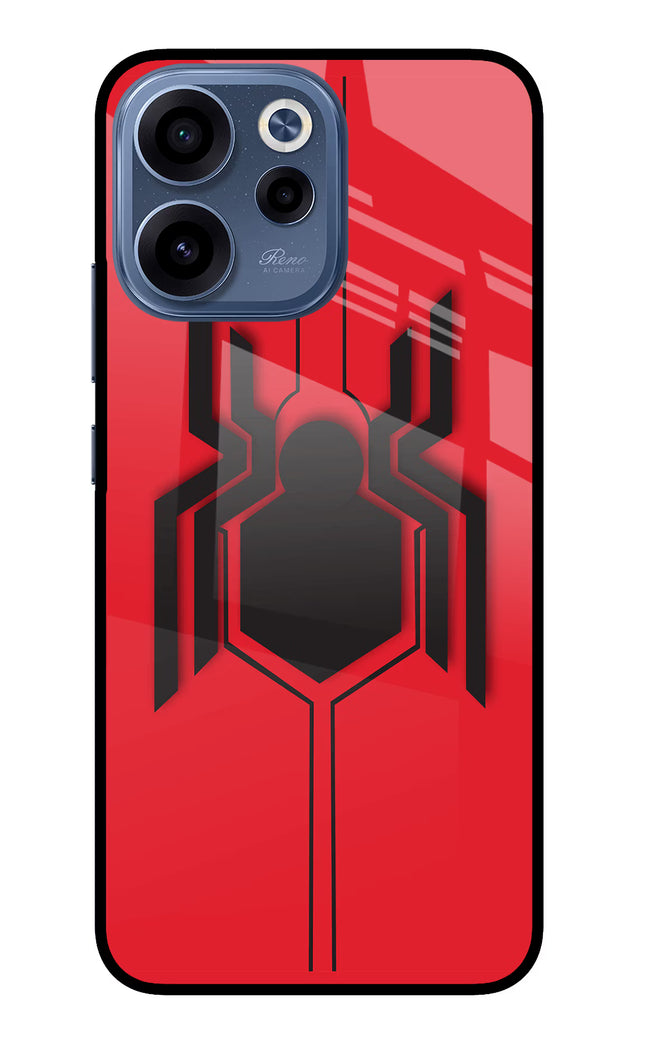 Spider Oppo Reno15c 5G Glass Case Back Cover by Casekaro