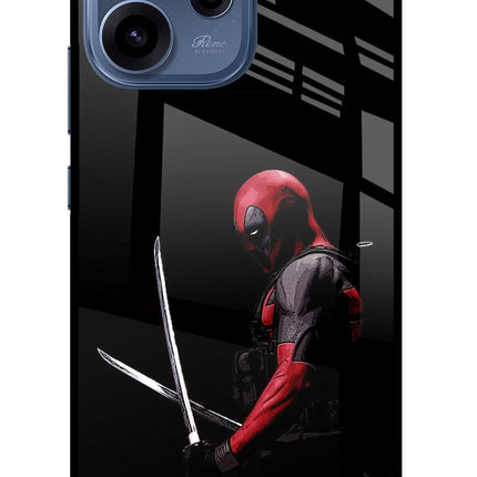 Deadpool Oppo Reno15c 5G Glass Case Back Cover by Casekaro