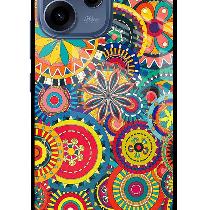 Gol Gol Art Oppo Reno15c 5G Glass Case Back Cover by Casekaro