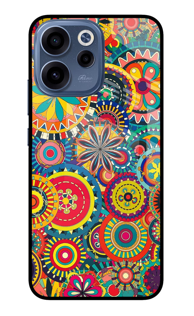 Gol Gol Art Oppo Reno15c 5G Glass Case Back Cover by Casekaro