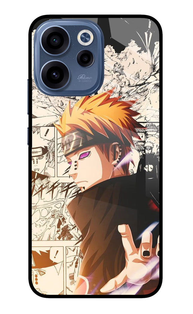 Pain Anime Oppo Reno15c 5G Glass Case Back Cover by Casekaro