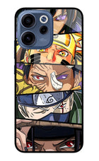 Naruto Character Oppo Reno15c 5G Glass Case Back Cover by Casekaro