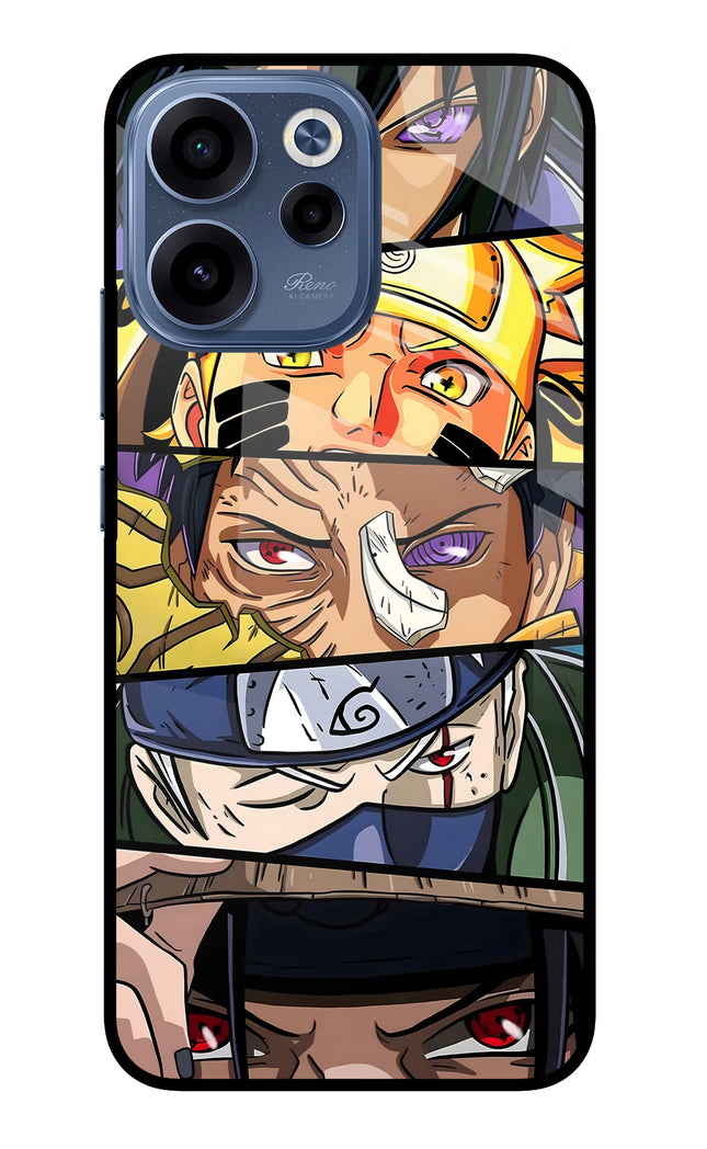 Naruto Character Oppo Reno15c 5G Glass Case Back Cover by Casekaro