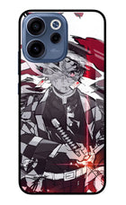 Demon Slayer Oppo Reno15c 5G Glass Case Back Cover by Casekaro